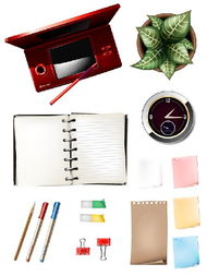 提升辦公效率與視覺美感 精選辦公用品矢量素材推薦與應用指南