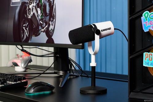 shure舒爾mv7 麥克風(fēng)圖賞 播客與音樂家的錄音新選擇